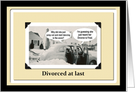 Divorced at last card