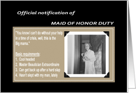 Maid Of Honor Duty -...