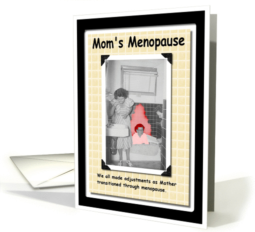 Menopause Birthday - Mom card (392433)