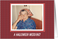 Halloween Marriage...