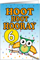 Hoot Hoot Hooray Owl...