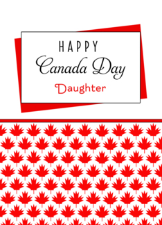 For Daughter Canada...