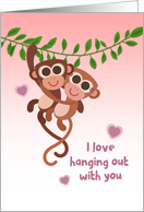 Monkey Couple in...