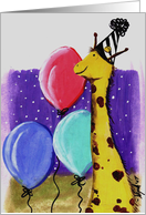 Birthday Giraffe