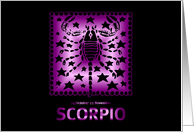 Birthday - Scorpio