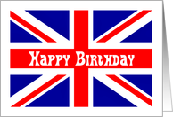 Union Jack Birthday...