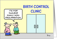 Birth control clinic...