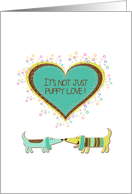 Not Just Puppy Love ...
