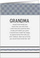 Grandma Would Have...