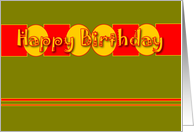 Olive Birthday Card