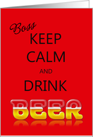 Boss, Keep calm and...
