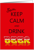 Son, Keep calm and...