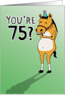 Funny 75th Birthday...