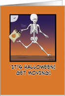 Halloween card -...