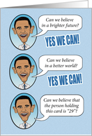 Yes We Can birthday...