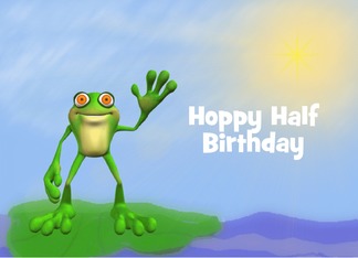 Hoppy Half Birthday...