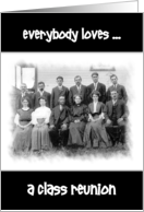 Class Reunion-Vintage Photo-Humor-Customizable Card