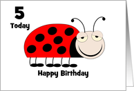 Ladybug Custom Age...