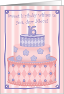 Sweet 16 Pink Cake...