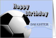 Blue Soccer Daughter...