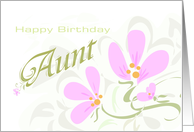 Happy Birthday Aunt...