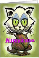 KittyZilla Card