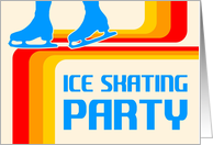 retro ice skating...