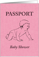 Baby Shower Passport...