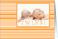 twins striped photo...