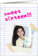 sweet sixteen...
