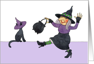 Witch and Cat...