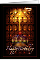 Birthday Cupcake -...