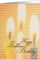 Beddian Birthday,...