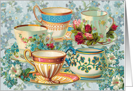 Teacups and Flowers