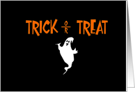 trick or treat ghost