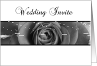 Wedding Rose Invite