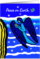 Peace on Earth Blue...