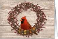 Cardinal Wreath...