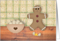 Cute Gingerbread Man...