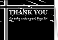 Thank You - Page Boy