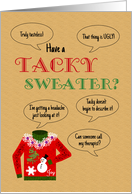 Tacky Sweater...