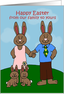 Bunny family sending...