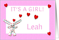 Leah's Birth...