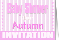 Baby Autumn Shower...