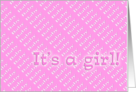It's a Girl,...