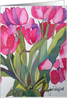 Pink Easter Tulips