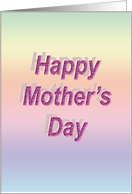 Happy Mother's Day...