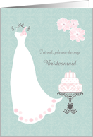 Friend, Bridesmaid -...