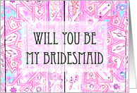 Be my Bridesmaid