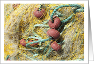 Happy Birhtday Fishing nets card